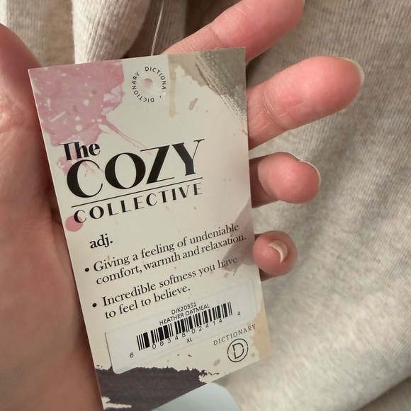 Chic Beige Open Front Cardigan - Picture 6 of 7